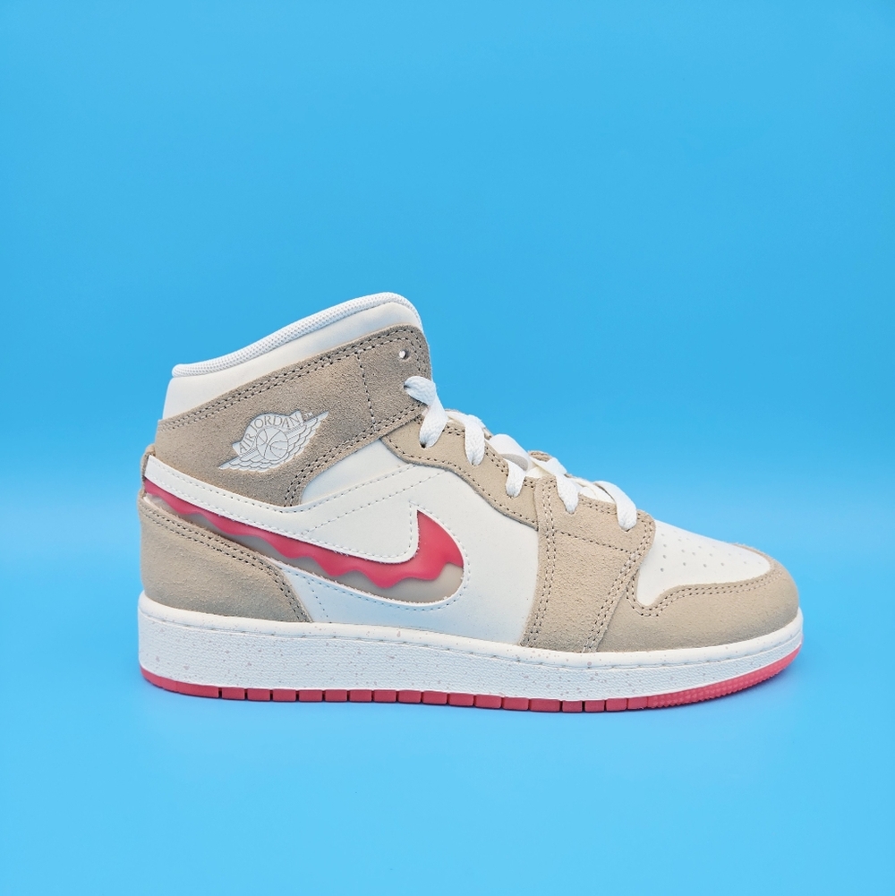 AIR JORDAN 1 MID SE (GS)Peanut Butter And Jelly  HJ5958 206 #i4